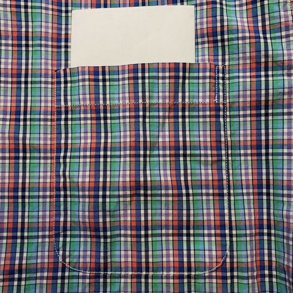 Vineyard Vines Mens XL Slim Fit Murray Shirt Button Down Front Multi Check EUC - Picture 8 of 10
